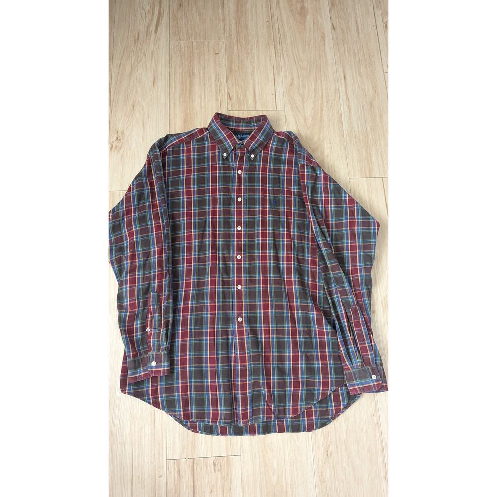 Men's Polo Ralph Lauren Blake long sleeve shirt.  Size L